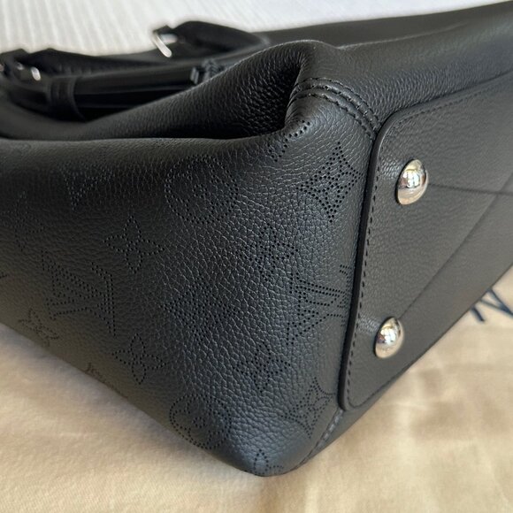 Louis Vuitton Haumea Mahina Noir Satchel Shoulder Bag - Picture 11 of 15